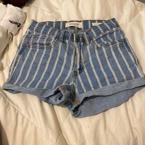 pacsun denim shorts